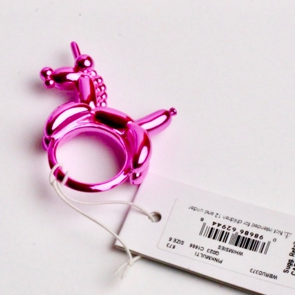 Kate Spade RARE Whimsies Balloon Unicorn ring sz 5 - Picture 2 of 6